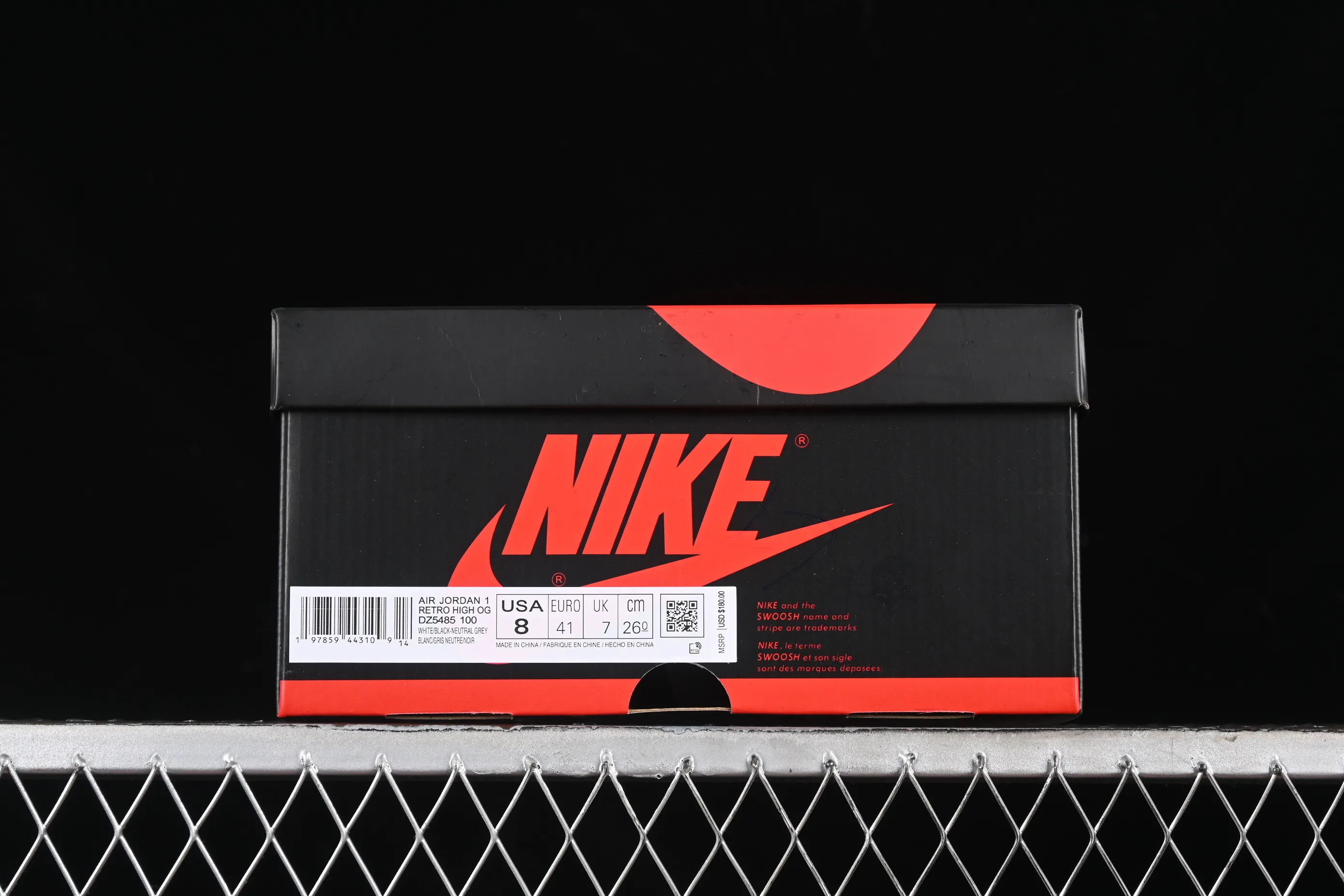 All categories Air Jordan Jordan series basketball shoes Air Jordan 1 High Air Jordan 1 Retro High "White Deep Royal Blue" AJ1 Joe 1 navy white and blue high-top basketball shoes DZ5485-100